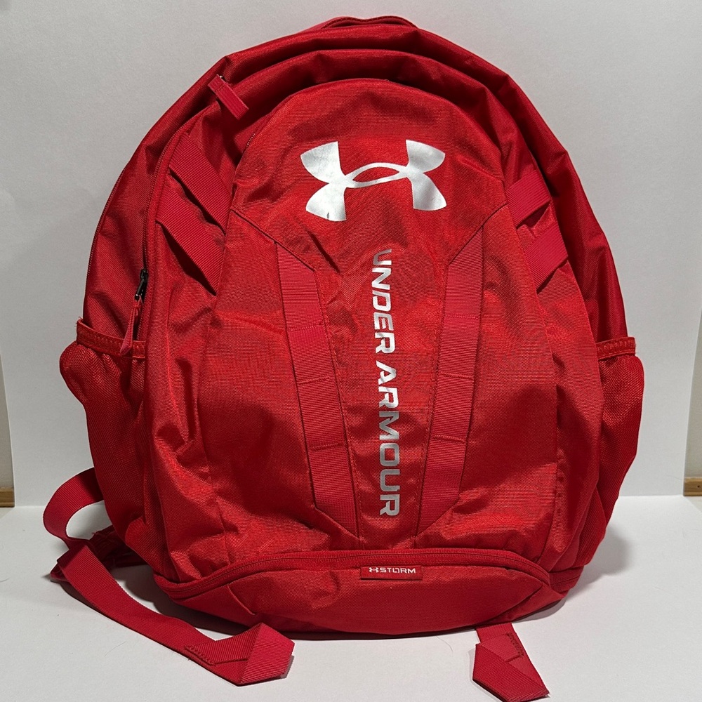 Under Armour Storm Red Backpack - Picture 2 of 9